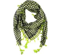 VIVIAN & VINCENT Shemagh Sciarpa tattica desertica Keffiyeh per uomini e donne, verde, Taglia unica