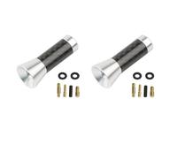 Viviance 2 Set 3.5CM universale auto breve antenna auto tetto radio antenna mini antenna - Argento