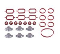 Viviance 22mm/33mm Parti di ricambio auto Swirl Blanks Flaps Riparazione Kit di eliminazione con guarnizioni di aspirazione Key Blanks compatibile con BMW M57-6 * 22 mm con guarnizione