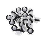 Viviance Rivetti in plastica per pannelli porta auto compatibile con Re-nault Kangoo Clio Megane compatibile con Peugeot 307 308 Citroen C4 - Tipo D 50 pezzi