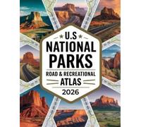 Viviane Galaxy US National Parks Road & Recreational Atlas 2026 (Tascabile)