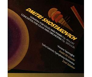 Viviane Spanoghe; Sofia Soloists Symphony Orchestra - Sonatas For Cello & Piano/Concertos For Cello & Orchestra