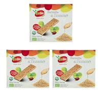 Vivibio Barretta di Sesamo Bio, 6 x 20g (Confezione da 3)