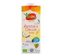 Vivibio, Bevanda avena cocco drink bio, senza lattosio, senza zuccheri, 1L