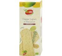 Vivibio, Ciappe semintegrali al rosmarino senza lievito bio, 150g