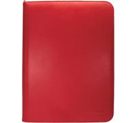 Vivid 9-POCKET con Zip Raccoglitore Profes. - Rosso