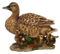 Vivid Arts Anatra Famiglia, Ornamento Resina (Formato B)