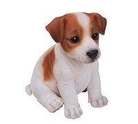Vivid Arts Statuetta Jack Russell Terrier, marrone/bianco