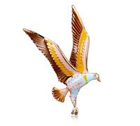 Vivid Bird Eagle Spille per Uomo Donna 2 Colori Flying Eagle Animal Office Casual Party Spilla Pins RegaliDurability