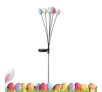 Vivid Egg Pathway Lights, Solar Powered Swaying Gear, Interactive Garden Decor with 72cm Height Feature, High Efficiency Solar Panel, Reliable Backyard Light with Modern Style, Sidewalk Accessory