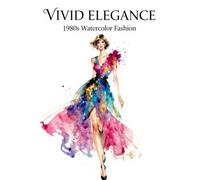 VIVID ELEGANCE: 1980s Watercolor Fashion
