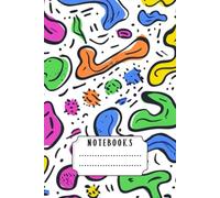 Vivid Pour Art Notebook: Lined Journal for Bold Expression: Dynamic Abstract Fluid Design - Ideal for Brainstorming, Sketching & Creative Notes