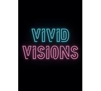 Vivid Visions Black Notebook: A4 (8.3 x 11.7 in), Ruled, 100 pages (50 sheets), 30 lines per page: A Stylish, Ruled Writing Notebook for School, Office work & Daily Inspiration