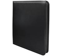 Vivid Zippered Ultra Pro Binder Album Plyaset 12 Tasche 480 black Pokemon Magic