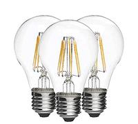 VIVIDA - Lampadina Goccia Filament LED E27, Tripack, 10W, 4000K, 1100Lm, Massima Forza, Materiale di Alta Qualità