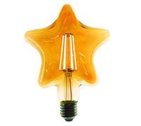 VIVIDA - Lampadina Vintage Stella E27, 6W, 420Lm, 2700K, No Dimmerabile, Stile Moderno, Design d'Avanguardia