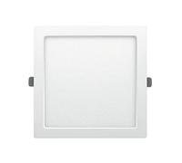 VIVIDA - Pannello, ad Incasso, con Clip, Regolabile, Quadrato, 18W, 3000K (Luce Calda), 1500Lm, IP20, Design Moderno, Colore Bianco