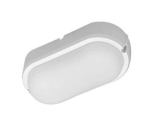 VIVIDA - Plafoniera LED Turtle, da Esterno, 8W, 4000K, 670Lm, IP65, Lampada da Soffito, Colore Bianco