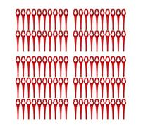 Vividcrate Lame di Ricambio in Plastica da 50/100 Pezzi, Compatibili con Tagliaerba STIHL, FSA45/57(100Pcs)