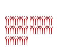 Vividcrate Lame di Ricambio in Plastica da 50/100 Pezzi, Compatibili con Tagliaerba STIHL, FSA45/57(50pcs)