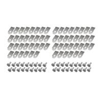 Vividcrate Sostituzione Kit Vite Lama in Acciaio Inossidabile 30/60/90 Pezzi, Compatibile con Husqvarna, Compatibile con Gardena, Pezzo di Ricambio for Tosaerba Robotizzato(60Pcs Silver)