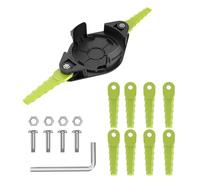 Vividcrate Testina for Decespugliatore con Lame in Plastica A Caricamento Rapido, Compatibile con Ryobi, Pezzo di Ricambio for Decespugliatore 18 V/24 V/40 V/RY40210/RY40210A
