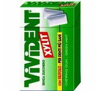 VIVIDENT XYLIT GREEN MINT - CHEWING GUM - 20 ASTUCCI
