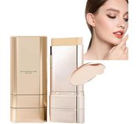 Viviebeauty Foundation Stick,Multi-use Foundation Stick Makeup with Brush,Longwear Contour StickFoundation Face Sticks,Hydrating Full Coverage Concealer for All Skin Types (Fair Color)