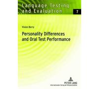Vivien Berry Personality Differences and Oral Test Performance (Tascabile)