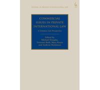 Vivienne Bath Commercial Issues in Private International Law (Copertina rigida)