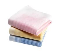 Vivienne et Merlin Fazzoletti Donna Premium 100% Cotone 35 x 35 cm Confezione da 3 Modello P01