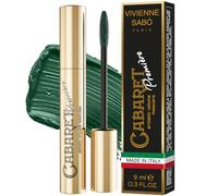Vivienne Sabó Mascara Cabaret Première 06 verde 9 ml volume e ciglia lunghe | Valorizza le ciglia con un’applicazione precisa dalle radici alle punte, modulando l’intensità per uno sguardo più definito