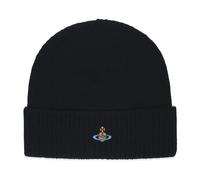 Vivienne Westwood, ,Accessories ,unisex ,Nero ,ONE SIZE Cashmere Beanie