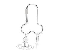 Vivienne Westwood, ,Accessories ,Uomo ,Grigio ,ONE SIZE Carabiner Keyring