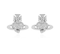 Vivienne Westwood - Agnatha Earrings - - Accessories - Donna - Grigio - ONE SIZE