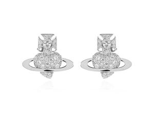 Vivienne Westwood - Agnatha Earrings - - Accessories - Donna - Grigio - ONE SIZE