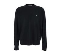 Vivienne Westwood - Alex Round Neck Sweater - - Knitwear - Uomo - Nero - M