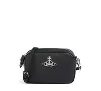 Vivienne Westwood Anna Saffiano Borsa a tracolla nero, pelle sintetica, donna