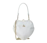 Vivienne Westwood, ,Bags ,Donna ,Bianco ,ONE SIZE Belle Heart Frame Handbag