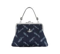 Vivienne Westwood, ,Bags ,Donna ,Blu ,ONE SIZE Borsa a mano Granny Frame