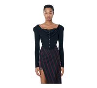 Vivienne Westwood - Bea Corset Cardigan - - Knitwear - Donna - Nero - L