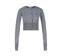 Vivienne Westwood - Bea Cropped Cardigan - - Knitwear - Donna - Grigio - L