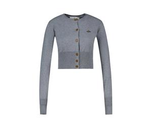 Vivienne Westwood - Bea Cropped Cardigan - - Knitwear - Donna - Grigio - L