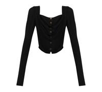 Vivienne Westwood - Bea Wool Cardigan - - Knitwear - Donna - Nero - M