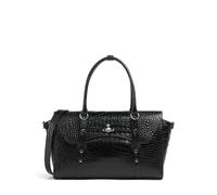 Vivienne Westwood Bettina Embossed Croc Medium Borsa shopper nero, pelle, donna