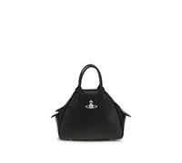 Vivienne Westwood Black Calf Leather Bos Taurus Shoulder Bag