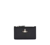 Vivienne Westwood Black Calf Leather Bos Taurus Wallet