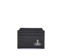 Vivienne Westwood Black Calf Leather Bos Taurus Wallet