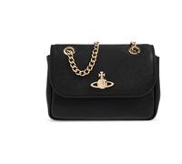 Vivienne Westwood - Bolso bandolera de cuero - - Bags - Donna - Nero - ONE SIZE