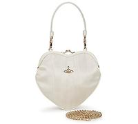 Vivienne Westwood Borsa a spalla BELLE HEART FRAME PURSE in Beige Unica